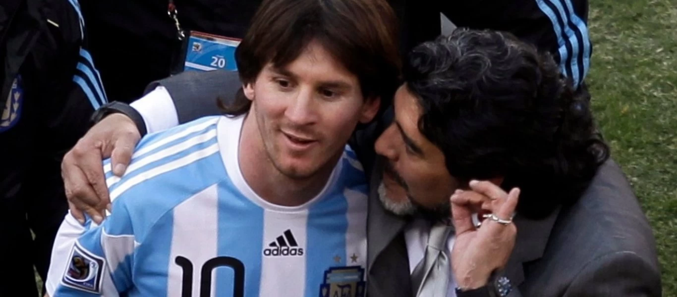 Λ.Μέσι για Ν.Μαραντόνα: «Ο Ντιέγκο δεν φεύγει γιατί είναι αιώνιος» (φωτό)